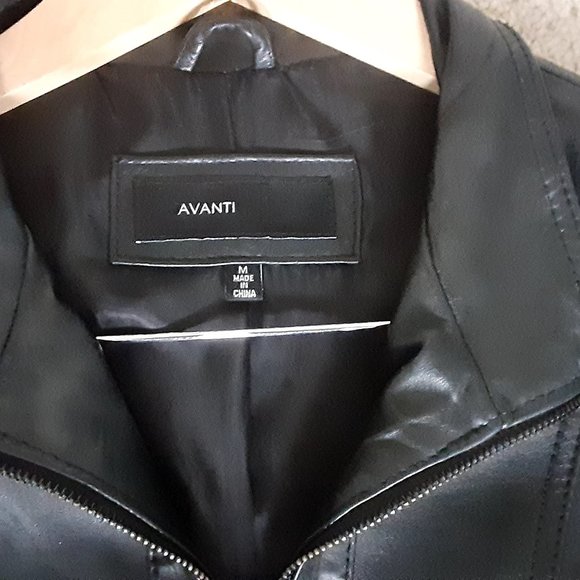 Avanti Leather Jacket Women's Size Sm - Picture 3 of 5